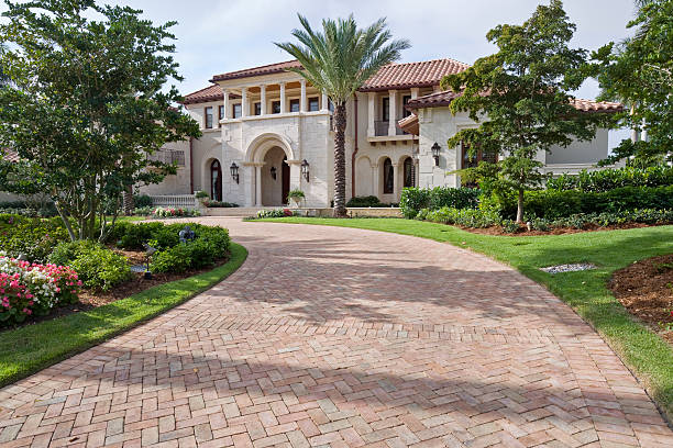 Residential Paver Driveway in Natalia, TX